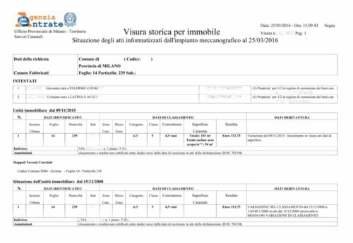 Corso di catasto docfa 1o livello webinar