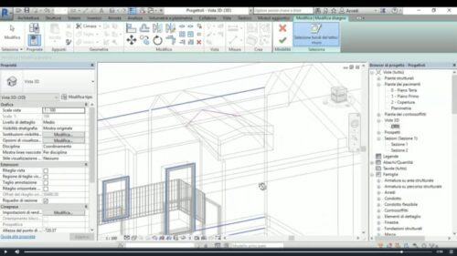 Corso REVIT base elearning modellazione BIM