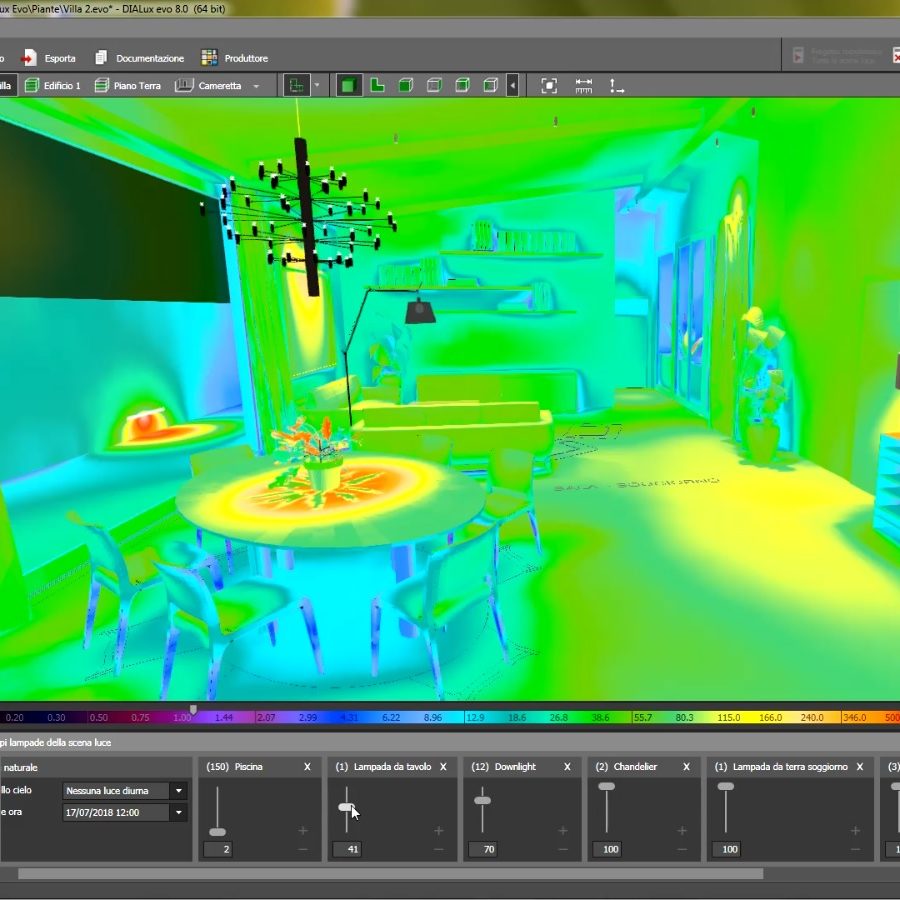 Corso DIALUX evo il software per la progettazione illuminotecnica