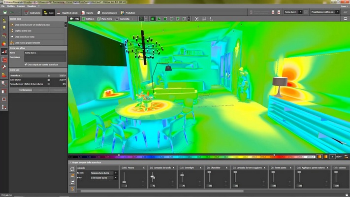 Corso DIALUX evo il software per la progettazione illuminotecnica