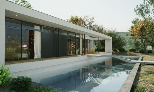 sketchup pro + D5 rendering