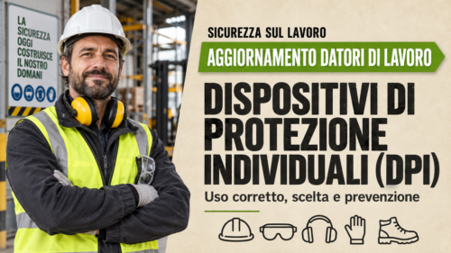 Aggiornamento formazione per datori di lavoro. Approfondimenti sui dispositivi di protezione individuali (DPI)