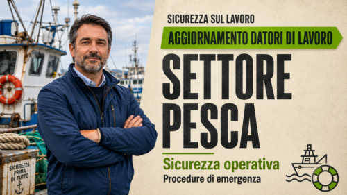 Aggiornamento formazione per datori di lavoro del settore Pesca. Sicurezza operativa e procedure di emergenza.