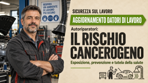 Aggiornamento formazione per datori di lavoro. Autoriparatori: il rischio cancerogeno.