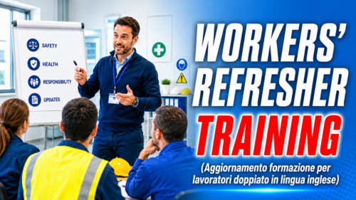 Workers' Refresher Training (Aggiornamento formazione per lavoratori doppiato in lingua inglese)