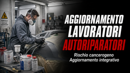 Aggiornamento integrativo formazione lavoratori. Autoriparatori: il rischio cancerogeno.