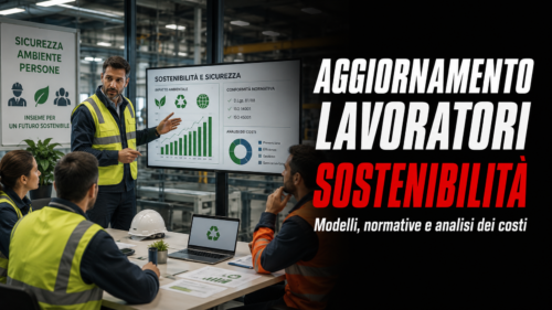 Aggiornamento formazione per lavoratori - Sicurezza e Sostenibilità Aziendale: Modelli, Normative e Analisi dei Costi.
