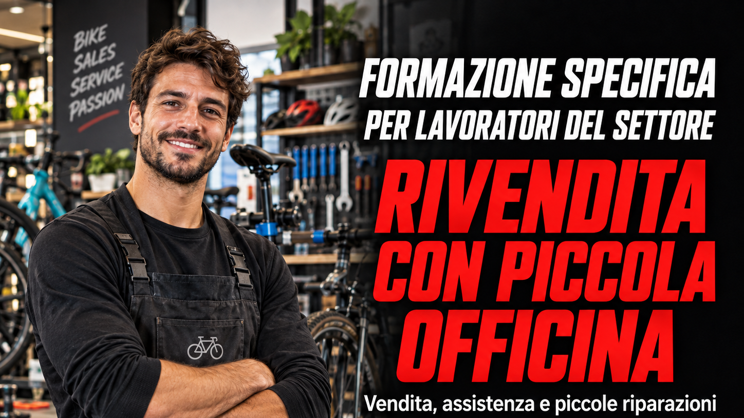 Formazione specifica per lavoratori del settore rivendita con piccola officina